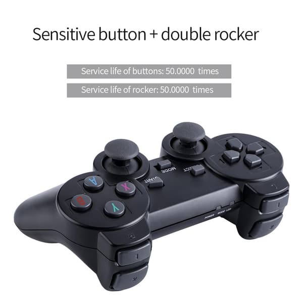 2.4G trådløs spilcontroller trådløs gamepad joystick behageligt computertilbehør
