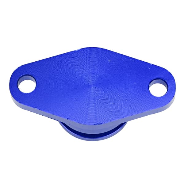4x22mm Motorhvirvelklapper Sletningsproppe Sæt med Gummipackninger Passer til E87 120d (Blå)