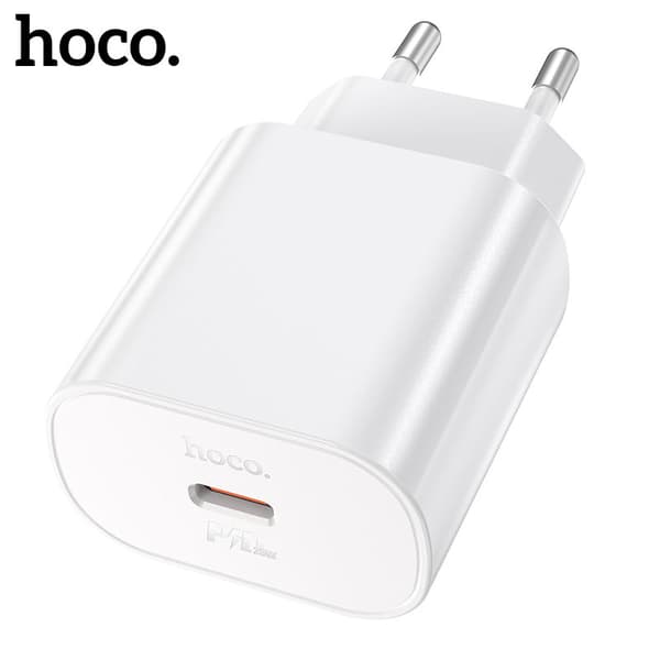 hoco. N22 Europæisk standard PD25W oplader egnet til Apple