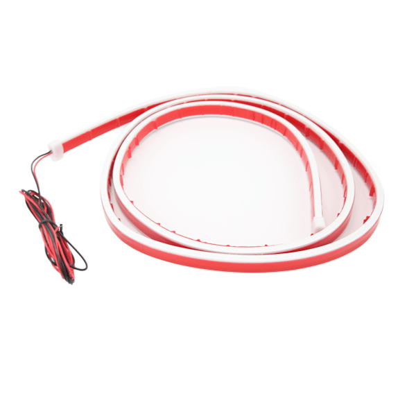 1,5m Bilhettelysstripe 12V 5W Høy Lysstyrke Universal Vanntett Eksteriørlysstripe for Frontpanser