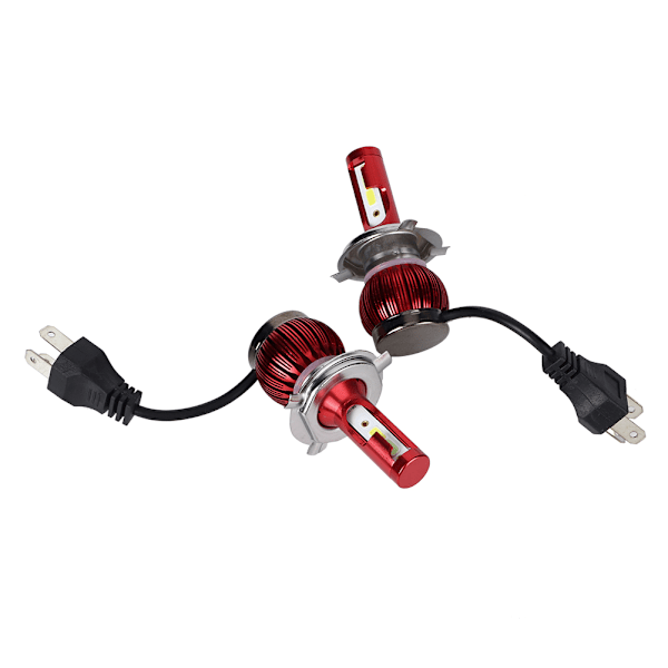 2 stk FS35 H4 6000K/8000K 36W Bil COB LED Hovedlys 8000LM Tåkelys Lampe