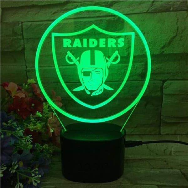 3D LED Illusionslampe, Natlampe 16 Farver Dæmpbar USB-strøm