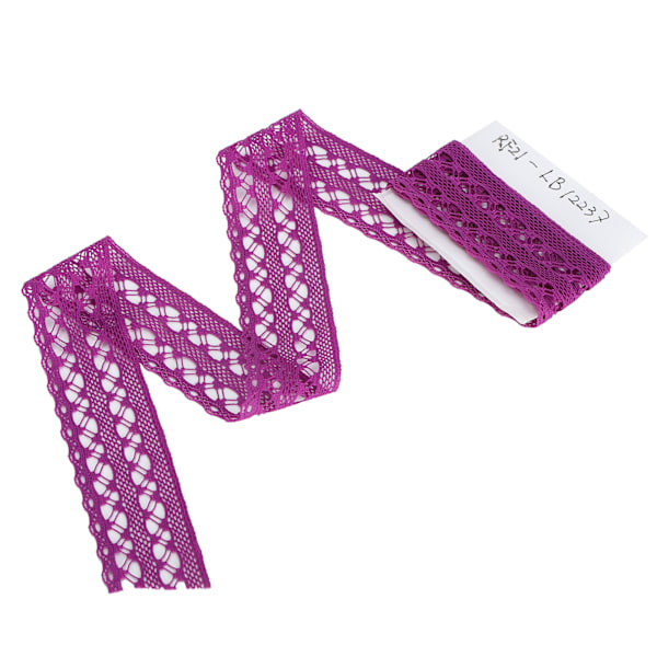 Pitsi Nauha Vaatteet Tarvikkeet Koristelu Käsityöt DIY Materiaalit 10 Jaardia 3cm Leveys Violetti