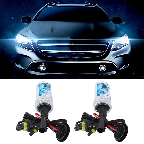 Xenonstrålkastarsats Ultra Tunn Silver Ballaster Bil 6000K 12v 55W(H1 )