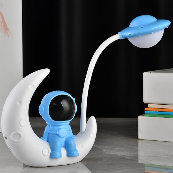 Cartoon Rymdman Astronaut Ögonskydd Skrivbordslampa-Cartoon
