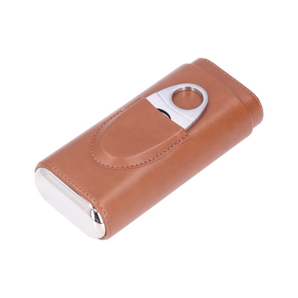 Cigar Etui Gas Tæt Design Simpel Elegant Udseende Bærbar Cigarer Gaveæske Etui til Rejser Officiel Forretning