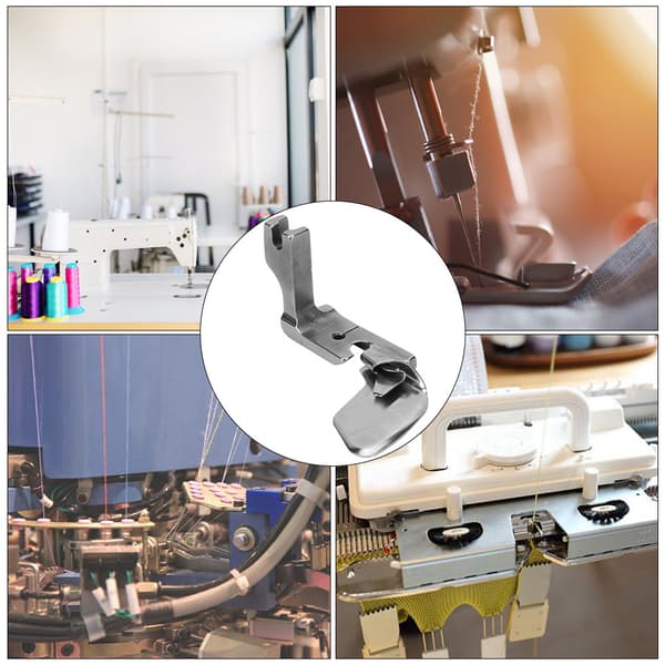 Flat Machine Thin Material Quick Rolled Presser Foot Sytilbehør (3/16)