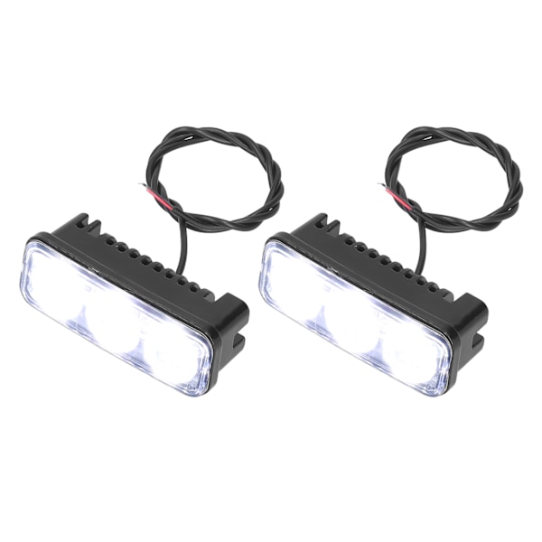 LED Frontgitter Advarselslys Universal Dagkørelys til Biler Motorcykler