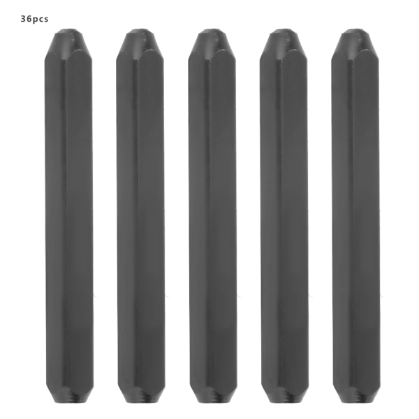 36 kpl 3/4/5/6 mm nahkainen kirjainleimasin sarja numeroleimasin leimasin työkalusarja (3 mm)
