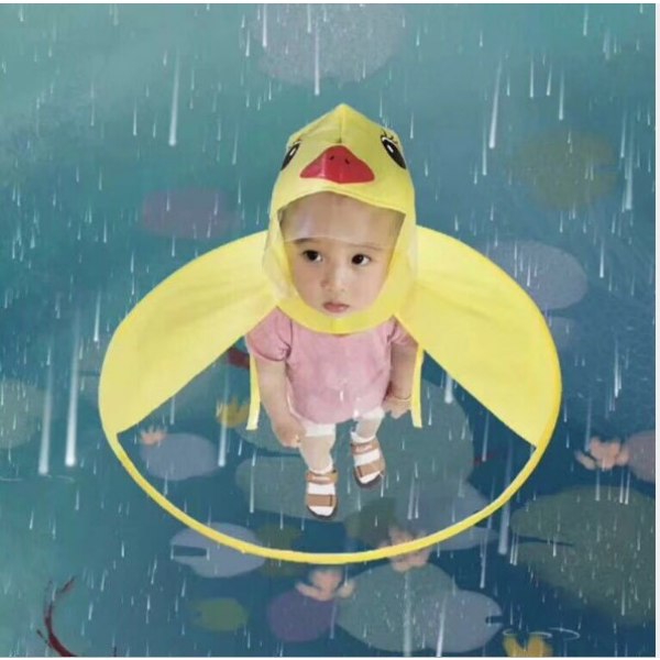 Sød Regnfrakke, Baby Regn Poncho Regnfrakke UFO Børn Umbr