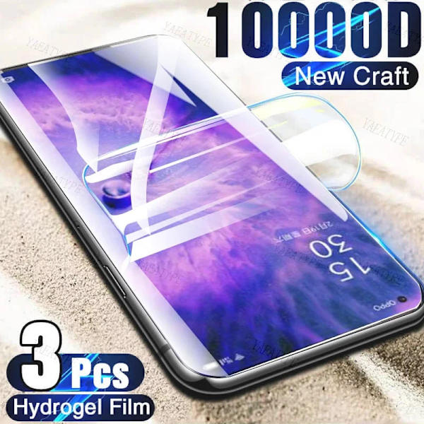 3PCS Hydrogel Film för OPPO Find X3 Neo skärmskydd