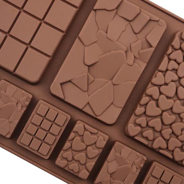 Silikone Chokolade Gelé Blok Bar Form Epoxy Isbakke Fondant