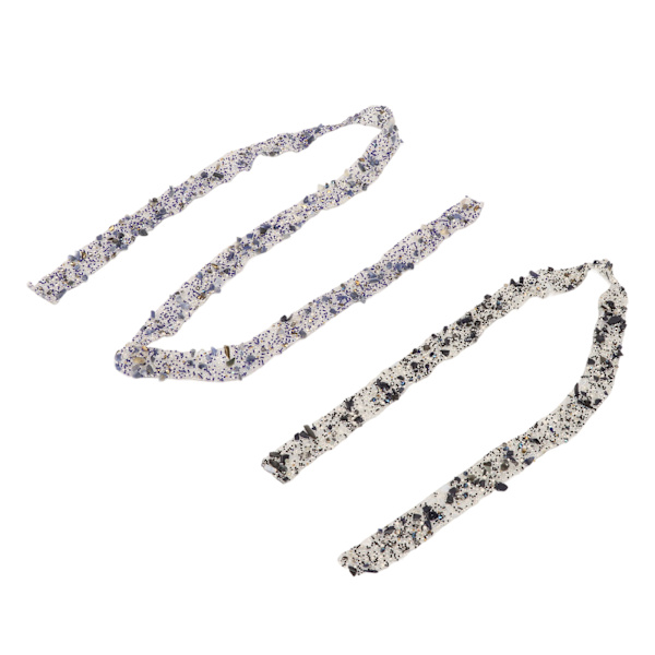 2PCS Resin Rhinestone Strips Ribbons Crystal Glitter Rhinestone Trim för DIY Sko Väska Kläder Halsband