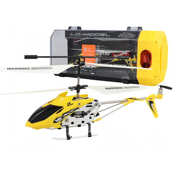 Alloy Fjärrkontroll Helikopter, 3.5 Kanal, Hög & Låg Hastighet,