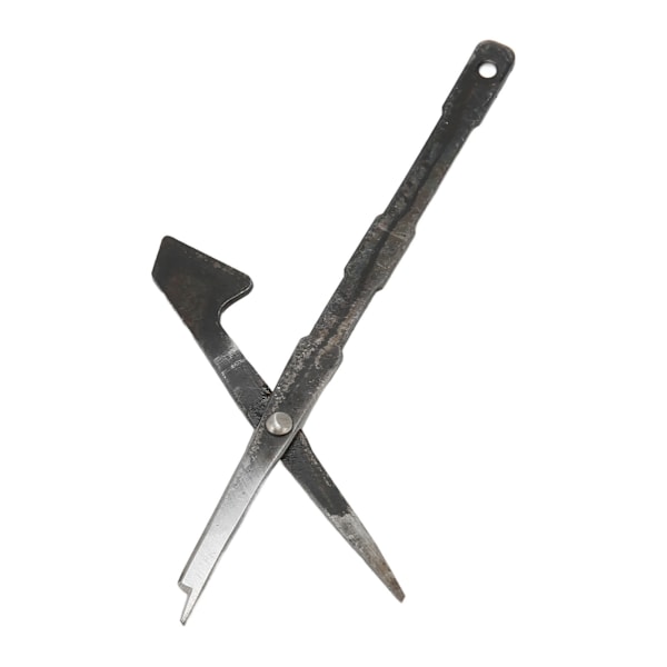 Bunke Nåler Robust Holdbar Rustfritt Metall Enkelt Montering Bunke Saks for Teppe Tufteverktøy Reparasjon Utskifting Kutt Bunke (5in)