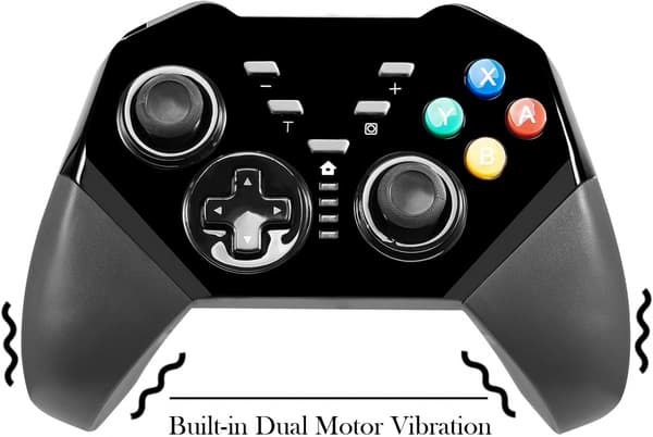 Langaton Switch Pro -ohjain, langaton Bluetooth-ohjain Black