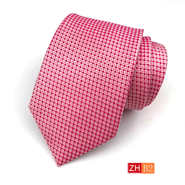 Fashion Tie Klassisk Blommig Herrvävd Jacquard Handgjord Halsduk B2