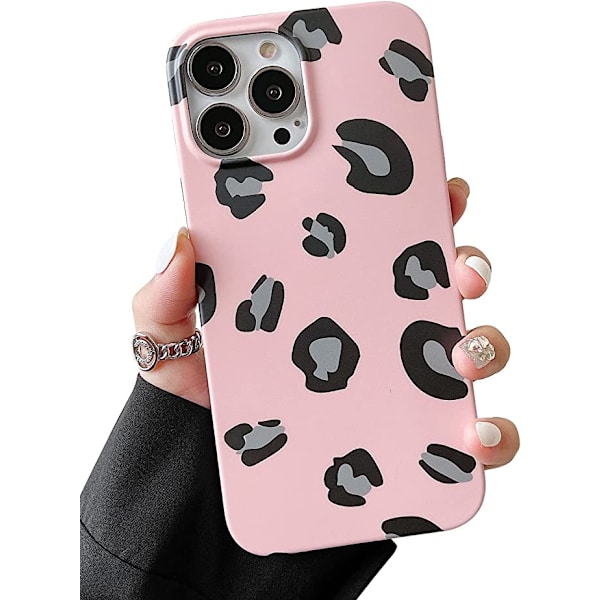 Kompatibel med iPhone 12pro Skal Söt, Leopard Skyddande