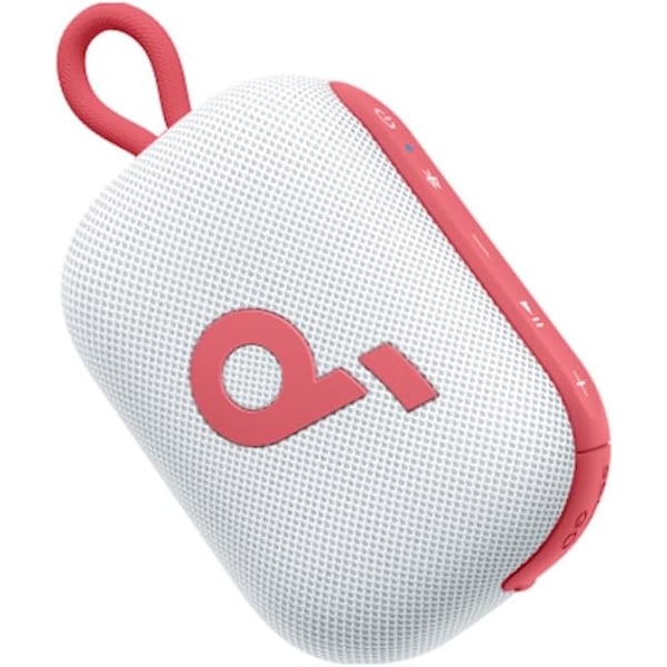 Select 4 Go Bluetooth Duschhögtalare från Anker, IP67 Vattentät/Dammtät, Portabel Trådlös Högtalare, 20 timmars Speltid, Flytbar, Kraftfull Red