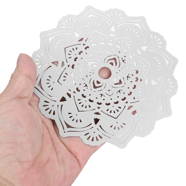 Metallskärningsform Blomstencil DIY Scrapbooking Präglingspapperskortmall