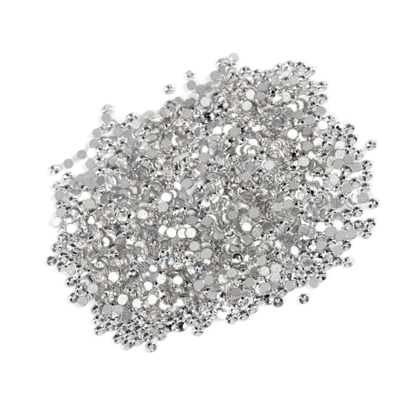 1440 stk. Hvid Krystal Glas Neglekunst Rhinestones Telefon Etui DIY SS5(1.7-1.8mm)