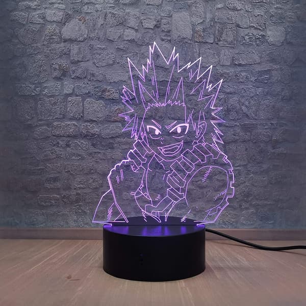 Kirishima Eijiro Nattlampe Smart Touch Fjernkontroll LED