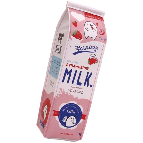 Rolig levande söt mjölkformad case, mjölk med stor kapacitet Pink
