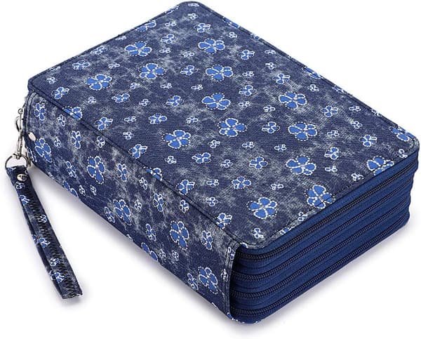 Farveblyantetui - 200 rum blyantholder pen taske stor C D