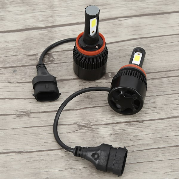 S2-COB Bil LED-frontlykter 36W 8000LM Universelle Auto Frontlyktutskiftninger H11