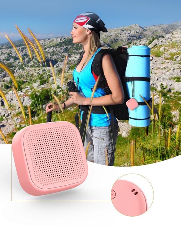 Bluetooth-højttalere med stereolyd, Punchy Bass Mini Spea