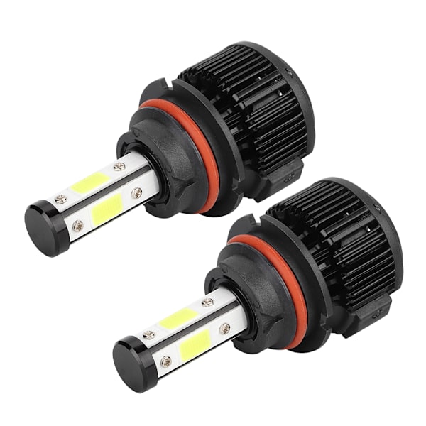 X6-COB Bil LED-frontlys 9004 8000LM Høy Lysstyrke Hvit Lyskilde LED-pærer