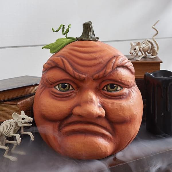 Innendørs og utendørs Halloween Gresskarhode Gård