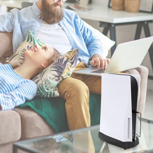 2 i 1 kylfäste med 2 kylfläktar och 3 USB-portar kompatibel med PS5