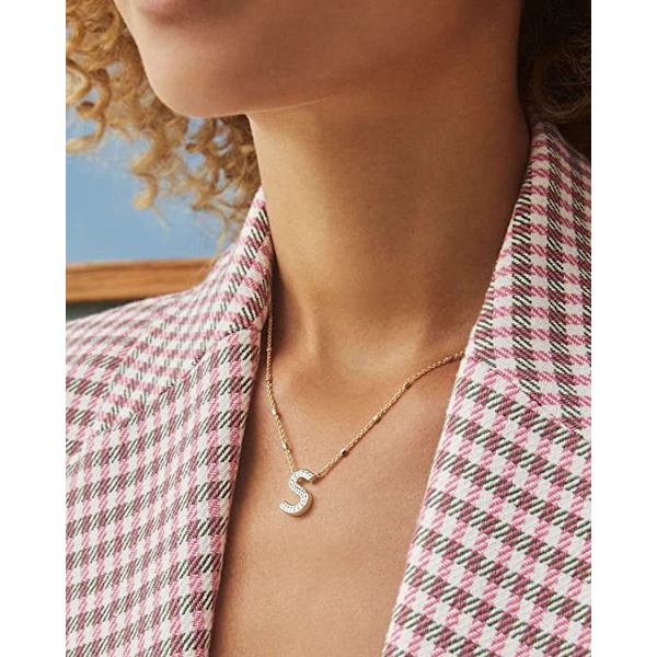 AZ Damhalsband, Mode Smycken, 14k Guldpläterad