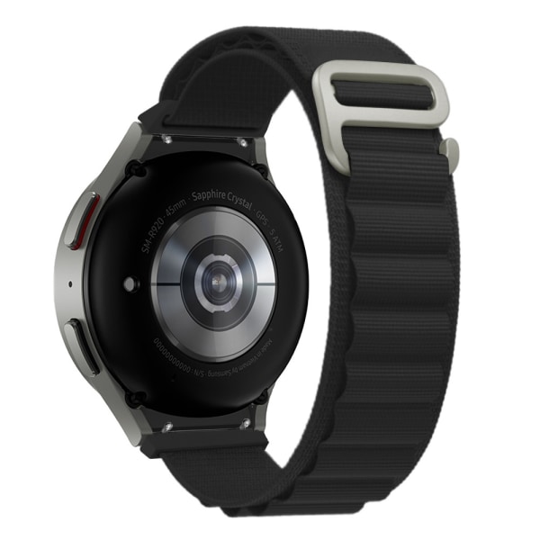 Alpine Loop Nylon-remmer kompatibel med Samsung Galaxy Watch 4/5 40mm 44mm/ Justerbar sportsrem med G-krok håndleddsremmer for kvinner og menn