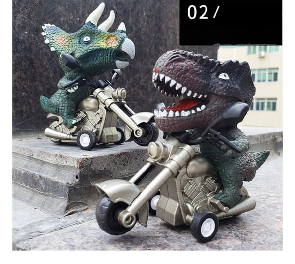 Dinosaur Biler -  Triceratops, Up Toy Bil til Drenge, Piger, a