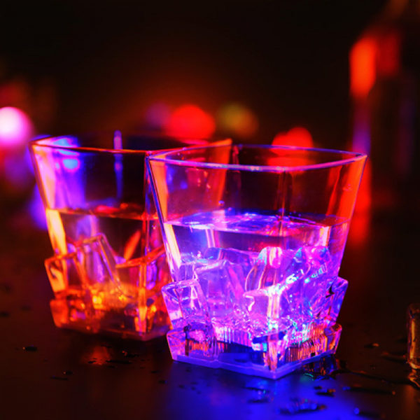 Flash-mugg, LED-flashmugg, lysande mugg, LED-vatteninduktionsmugg