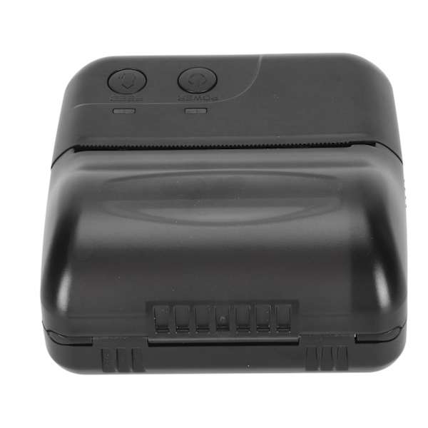 80mm Mini Termisk POS-skrivare Handhållen Bluetooth Kvittoskrivare Ficksskrivare för Cab Order Office  100‑240V