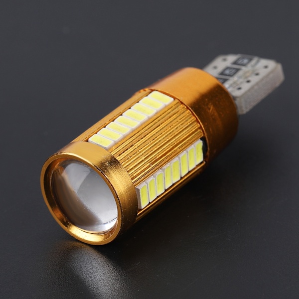 10 stk T10 3014 38SMD LED Bil Dekodning Canbus Pære Fejlfri Bredde Lampe Nummerpladelys