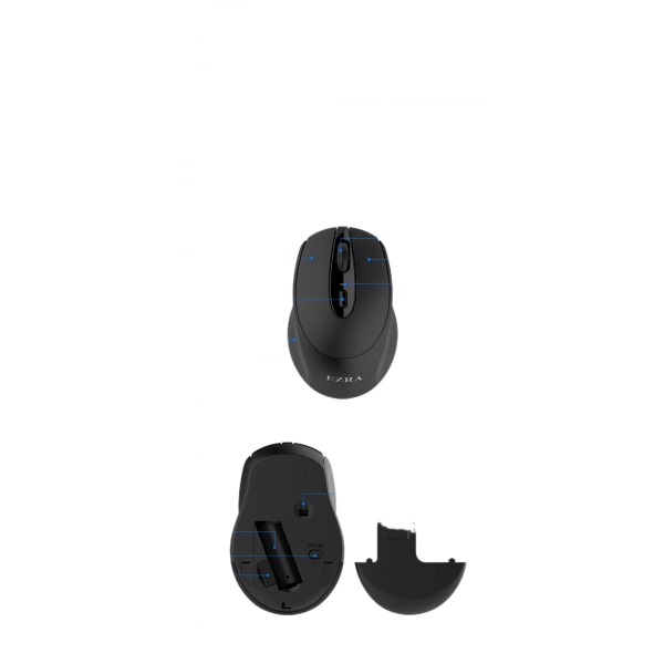 Bluetooth mus Bärbar trådlös kontorsmus Ny Bluetooth