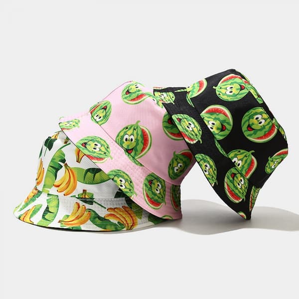 Unisex 100% bomullspackbar hinkhatt solhatt enfärgade färger BB