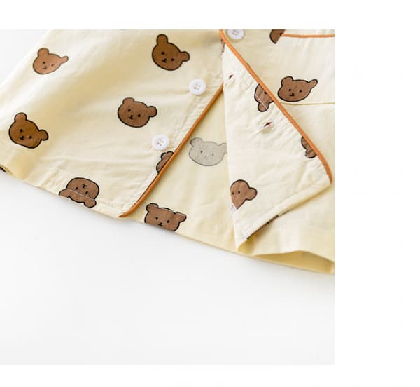 Piger Drenge Sommer Pyjamas Sæt Ternet Sød Pyjamas Sæt, S