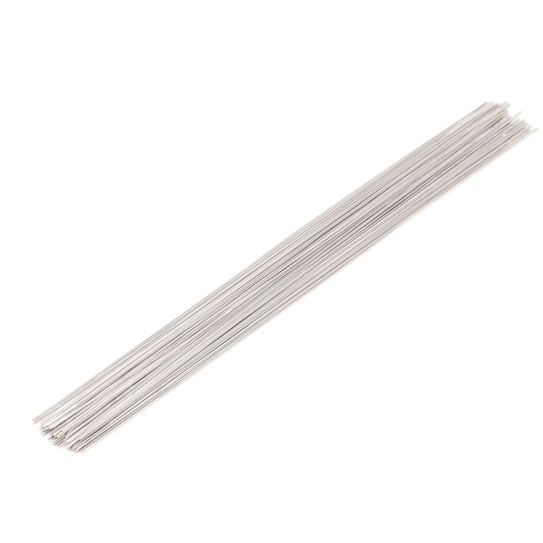 45 stk perlekjede nål profesjonell rustfritt stål lang stor øye åpning rett perlekjede nål sett for DIY håndverk armbånd halskjeder anheng 4,5 tommer