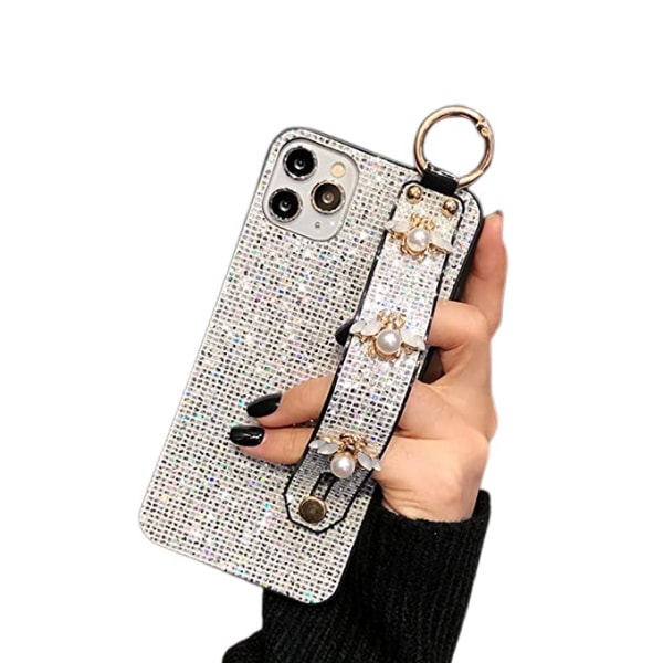 Kompatibel med iPhone 12 Pro Bling Stand Holder Case Luxur