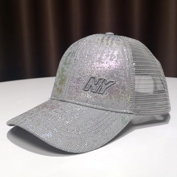 Kepsar och hattar för män och kvinnor Casual Justerbar Unisex Rhi Grey