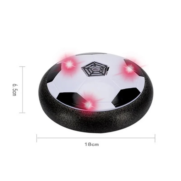 Sport Kids Levitate Suspending Soccer Ball Air Cushion Floating Foam Football med LED-ljus Glidande leksaker Fotboll leksaker Barn presenter