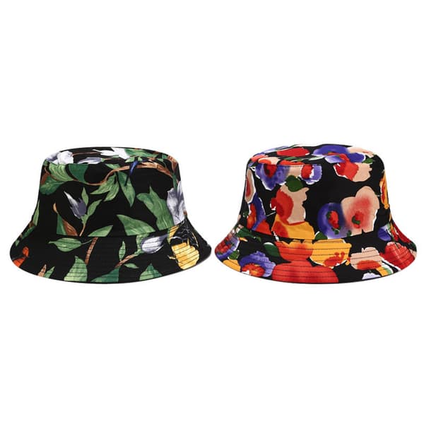 Unisex Print Dobbeltsidet Vendbar Spandhat A