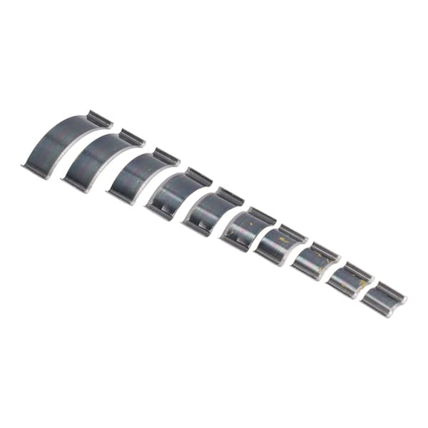10PCS Läderstansform Arched Hög Hårdhet Kolstål DIY Läderstansform för Hantverkare för Skärläder