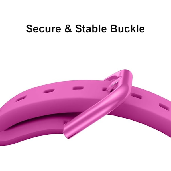 Sportband Kompatibel med Apple Watch Armband 49mm 46mm 45mm 44mm 42mm, Mjukt Silikonarmband med Klassiskt Spänne för iWatch Barbie Pink