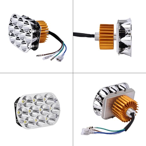 12V-90V Universal Motorsykkel LED-Frontlys Hovedlys